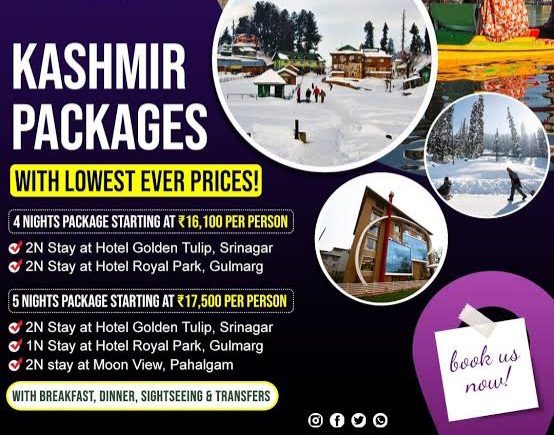 Cheapest Kashmir Budget Friendly Tour